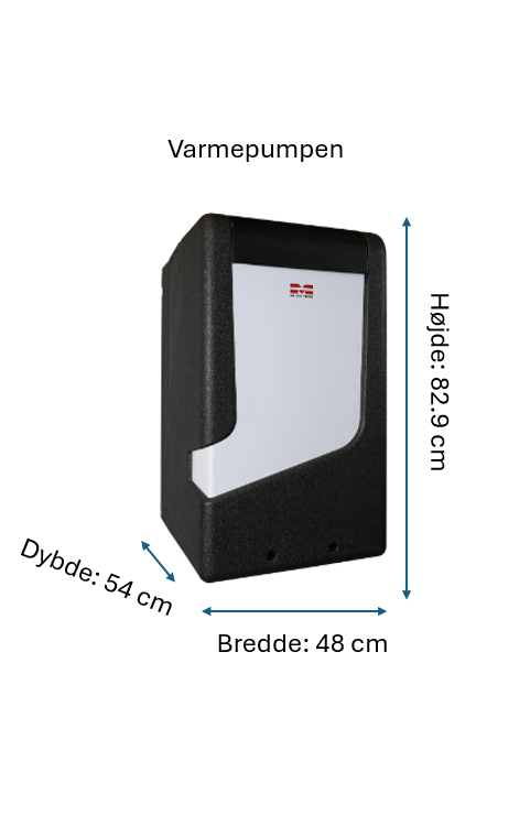 Dimensioner på enhederne v1